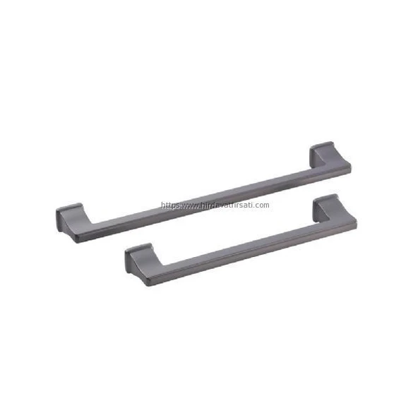 Doğanlar TECHNO antrasit mobilya kulp kulbu 160 mm ürün görseli 1