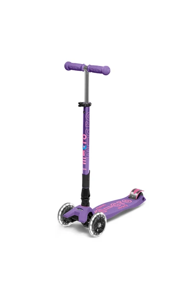 Micro Maxi Deluxe Foldable LED Purple  Mor 5-12 Yaş ürün görseli 1