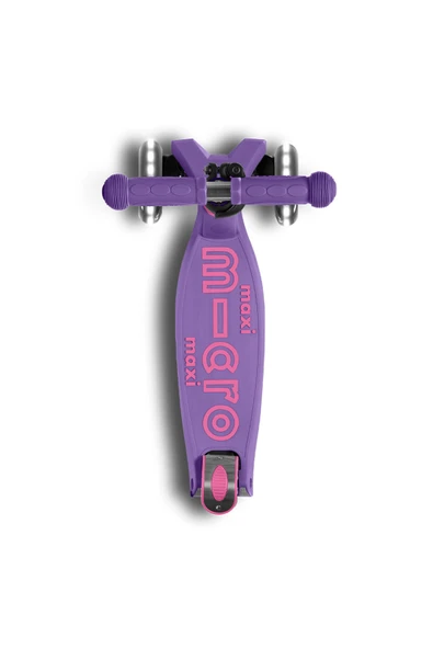 Micro Maxi Deluxe Foldable LED Purple  Mor 5-12 Yaş - Resim 3