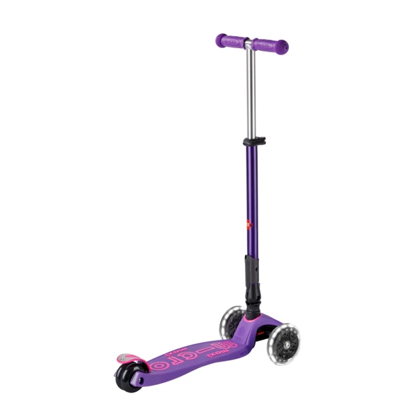 Micro Maxi Deluxe Foldable LED Purple  Mor 5-12 Yaş - Resim 7