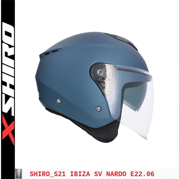 SHIRO KASK 100297 IBIZA M.C MATT_XL ürün görseli 1
