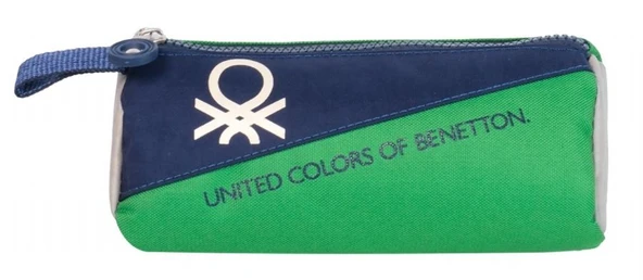 United Colors Of Benetton Color Blocking Erkek Çocuk Üçgen Kalemlik - Lacivert-Yeşil ürün görseli 1