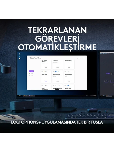 Logitech MX Keys S 920-011594 Bluetooth ve Wireless Kablosuz Klavye - Resim 5