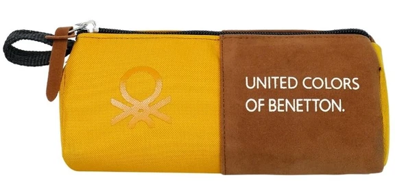 United Colors Of Benetton Sofistike Erkek Çocuk Üçgen Kalemlik Sarı ürün görseli 1
