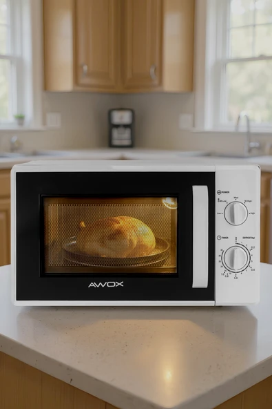 Awox Mikrodalga H20 Fırın 20 Lt Beyaz ürün görseli 1