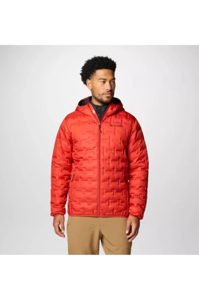 Columbia Delta Ridge Down Hooded Erkek Kaz Tüyü Mont ürün görseli 1