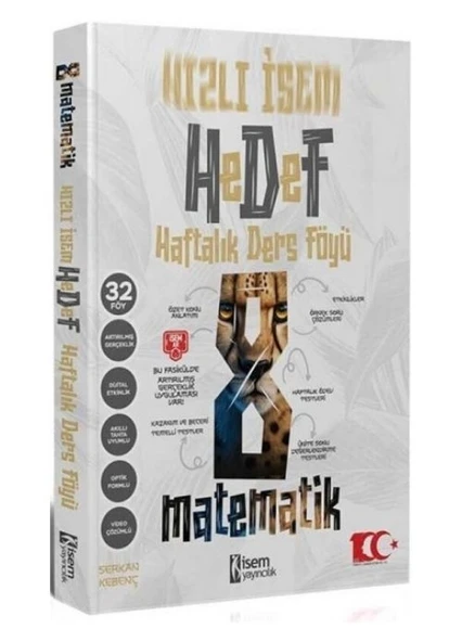 2024 İsem Yayınları Hızlı İsem Matematik Haftalık Ders Föyü GÜNCEL BASKI ürün görseli 1
