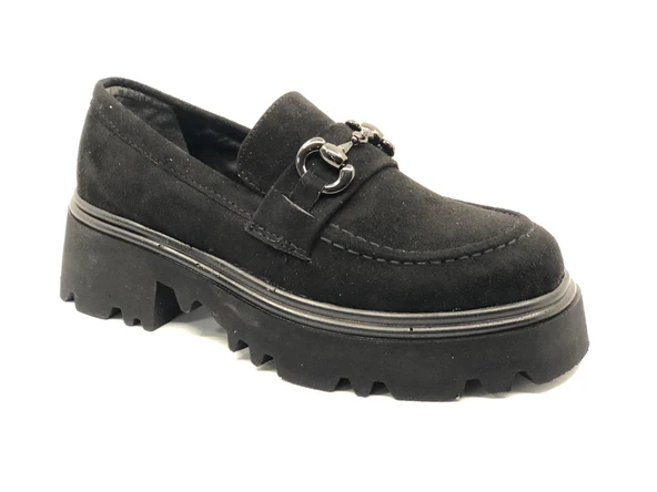 Feles 052-833 Toka Detaylı Oxford Günlük Loafer Kadın Ayakkabı ürün görseli 1