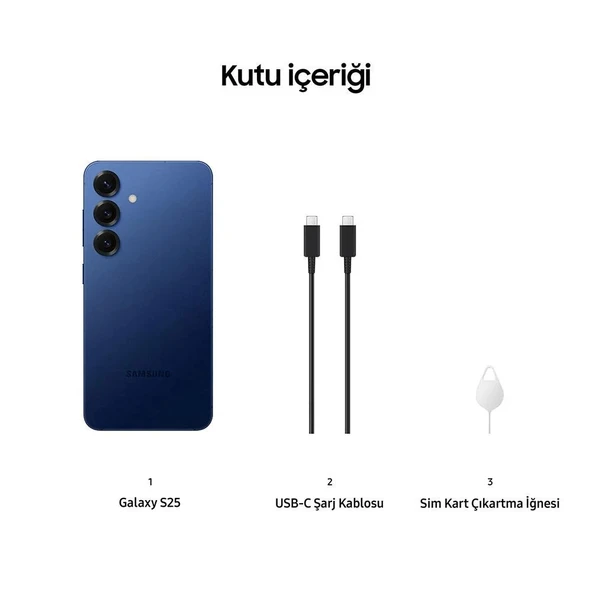 PTTAVM: Samsung Galaxy S25 256GB Lacivert