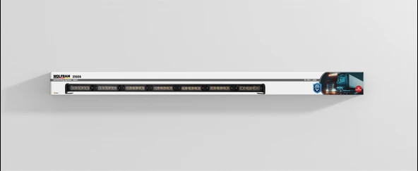 wolfram Led İkaz Lambası Yuvarlak Modül 14 Fonksiyon 106 cm 10/30V E-Belgeli 42W ürün görseli 1