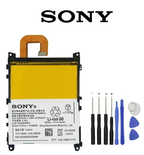 Sony Xperia Z1 Pil Batarya ve Tamir Seti LIS1525ERPC ürün görseli 1