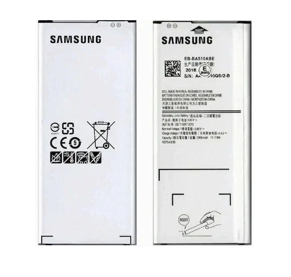 SAMSUNG A5 A510 BATARYA PİL EB-BA510ABE ürün görseli 1