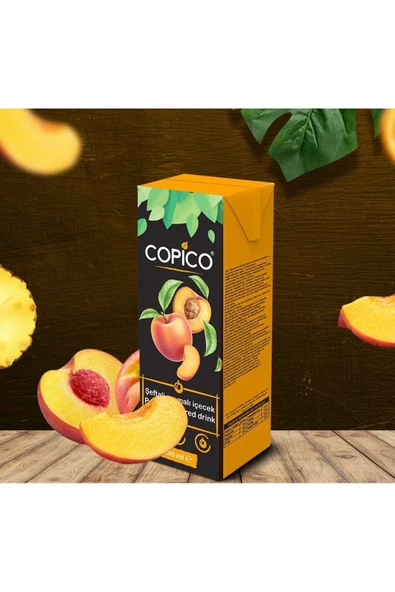 Copico Meyve Suyu Şeftali Aromalı 200ml 27 Adet ürün görseli 1