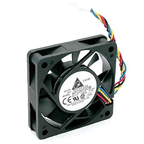 Delta AFC0612DB-F00 60x60x15mm Soğutma Fanı, 7200 RPM, 29.24 CFM, 47.5 dBA PWM 4-pin ürün görseli 1