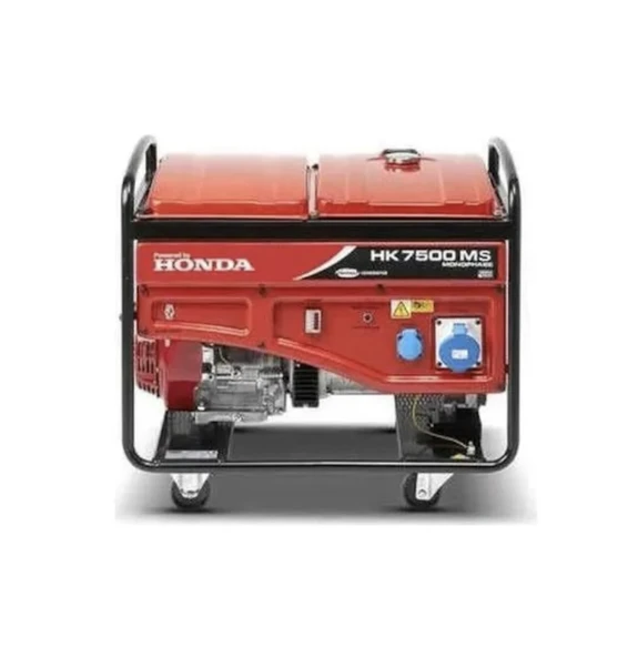 Honda Hk 7500 Ms Marşlı Monofaze 7.5 Kva Benzinli Jeneratör ürün görseli 1