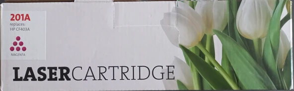 HP 201A CF403A TONER KIRMIZI,MAGENTA,MUADİL,İTHAL ÜRÜN ürün görseli 1