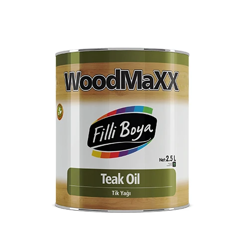 Filli Boya WoodMaXX® Teak Oil (Tik Yağı) 0,75 Lt ürün görseli 1