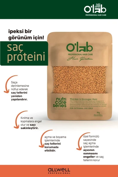 Olab Hair Care  Hair Care New Protein / Saç Bakım Proteini, Saç Vitamini ürün görseli 1
