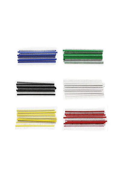 30 Adet 40 Pin Erkek Header Seti - Resim 5