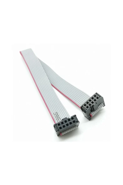 20cm 10 Pin IDC Flat Kablo - Resim 2