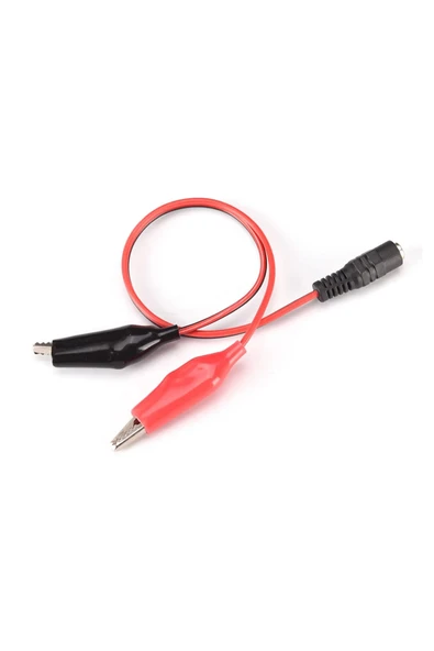 2.1mm Adaptör to Krokodil Kablo - Resim 6