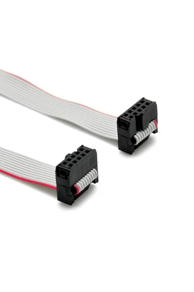 20cm 10 Pin IDC Flat Kablo - Resim 8