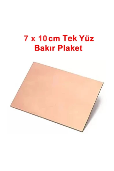7x10cm Tek Yüz Bakır Pcb - Resim 2