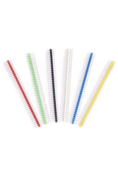 30 Adet 40 Pin Erkek Header Seti - Resim 6