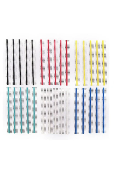 30 Adet 40 Pin Erkek Header Seti - Resim 2