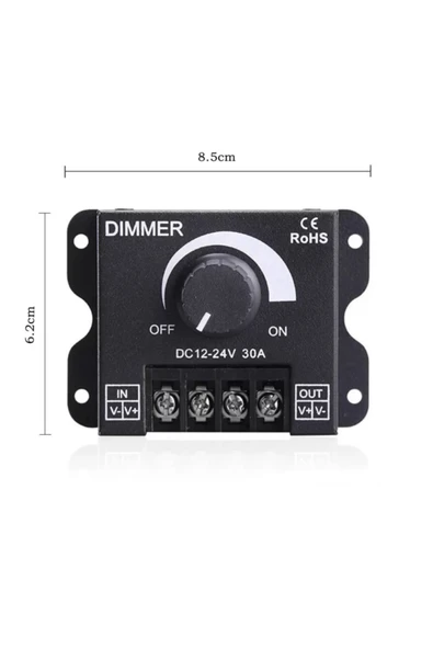 30A Dc Led Dimmer - Resim 4
