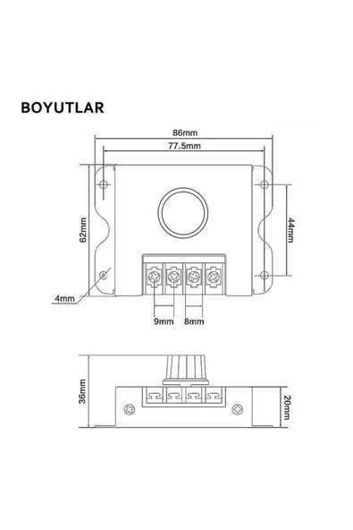 30A Dc Led Dimmer - Resim 8