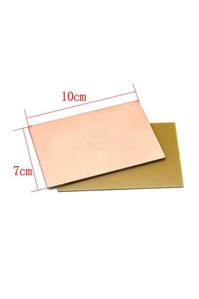 7x10cm Tek Yüz Bakır Pcb - Resim 8