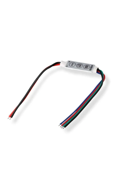 3 Buton Rgb Led Dimmer - Resim 6