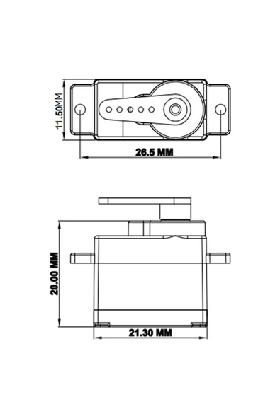 DM-S0050 Servo Motor - Resim 8