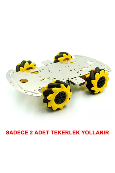 48MM Omni Mecanum Tekerlek 2 li - Resim 8