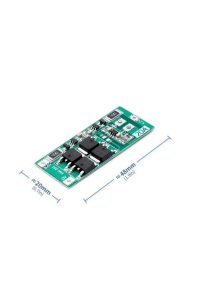 2S 20A BMS Balans - Resim 2