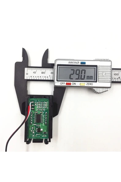 0.56 0-30V Kırmızı Voltmetre - Resim 6