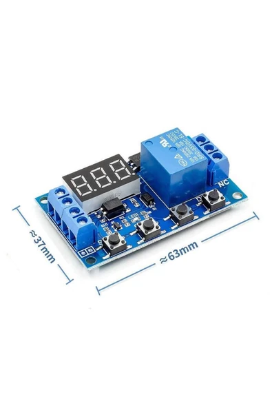 30V Zamanlayıcı Röle Modül ürün görseli 1