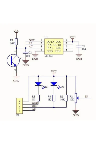 LM393 Light Sensör Modül - Resim 8