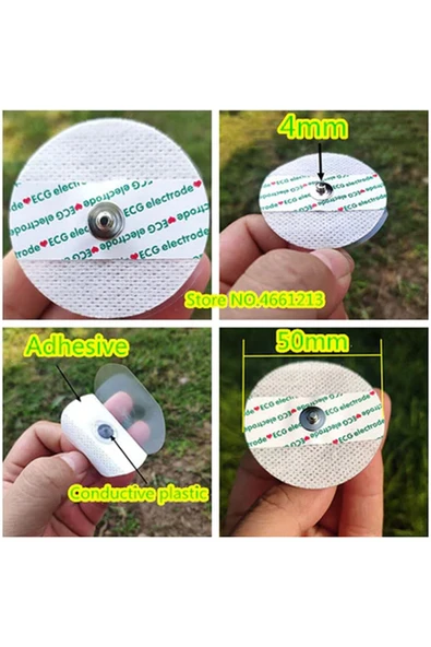 ECG Electrot Pad - Resim 5