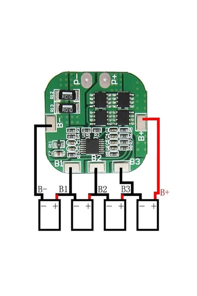4S 20A BMS - Resim 6