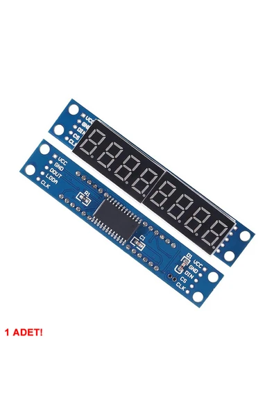 MAX7219 8 Digit Ekran - Resim 3