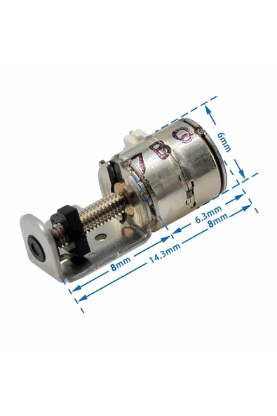 Micro Step Motor Slider - Resim 2