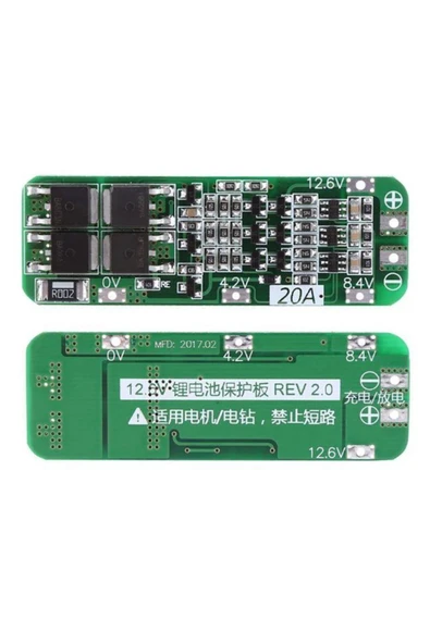 3S 20A BMS - Resim 2