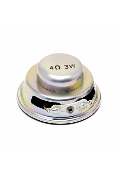 4 Ohm 3W Hoparlör - Resim 3