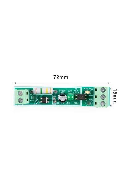 Optokuplör İzolasyonlu 220V Algılayıcı - Resim 8