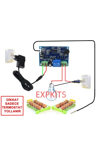 W1401 Termostat Modül ürün görseli 1