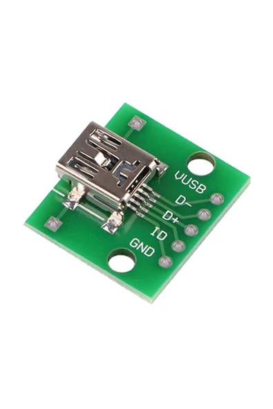 Mini USB to Dip Pcb - Resim 2