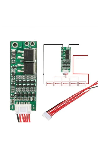 5S 15A BMS - Resim 3