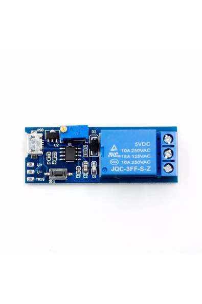 Micro Usb Zaman Gecikme Röle Modülü - Resim 6